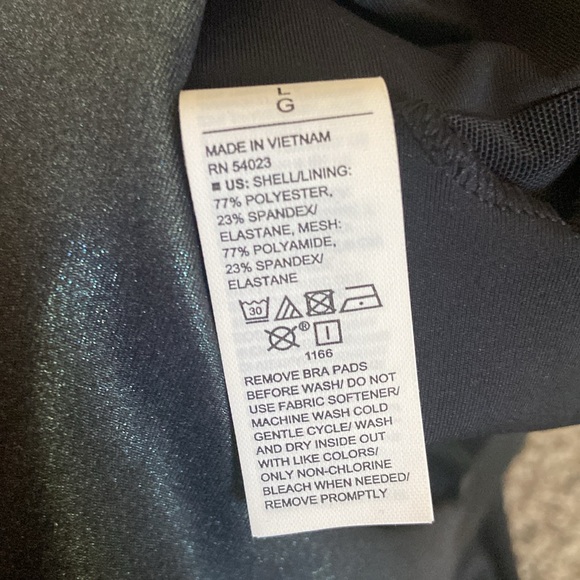 NWOT shimmery sports bra - Picture 3 of 3